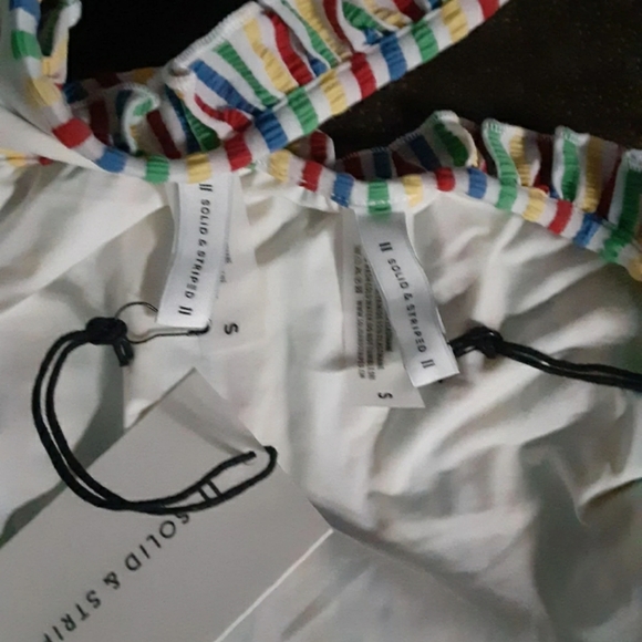 Solid & Striped Bikini Set - Picture 4 of 4